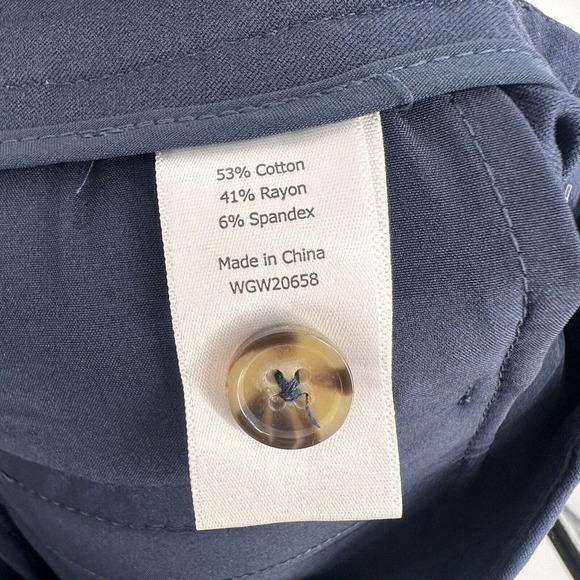 New 41Hawthorn Rosabel‎ 5” Shorts Blue Knit Size 6 Stitch Fix - Picture 9 of 9